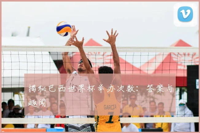 揭秘巴西世界杯举办次数：答案与趣闻